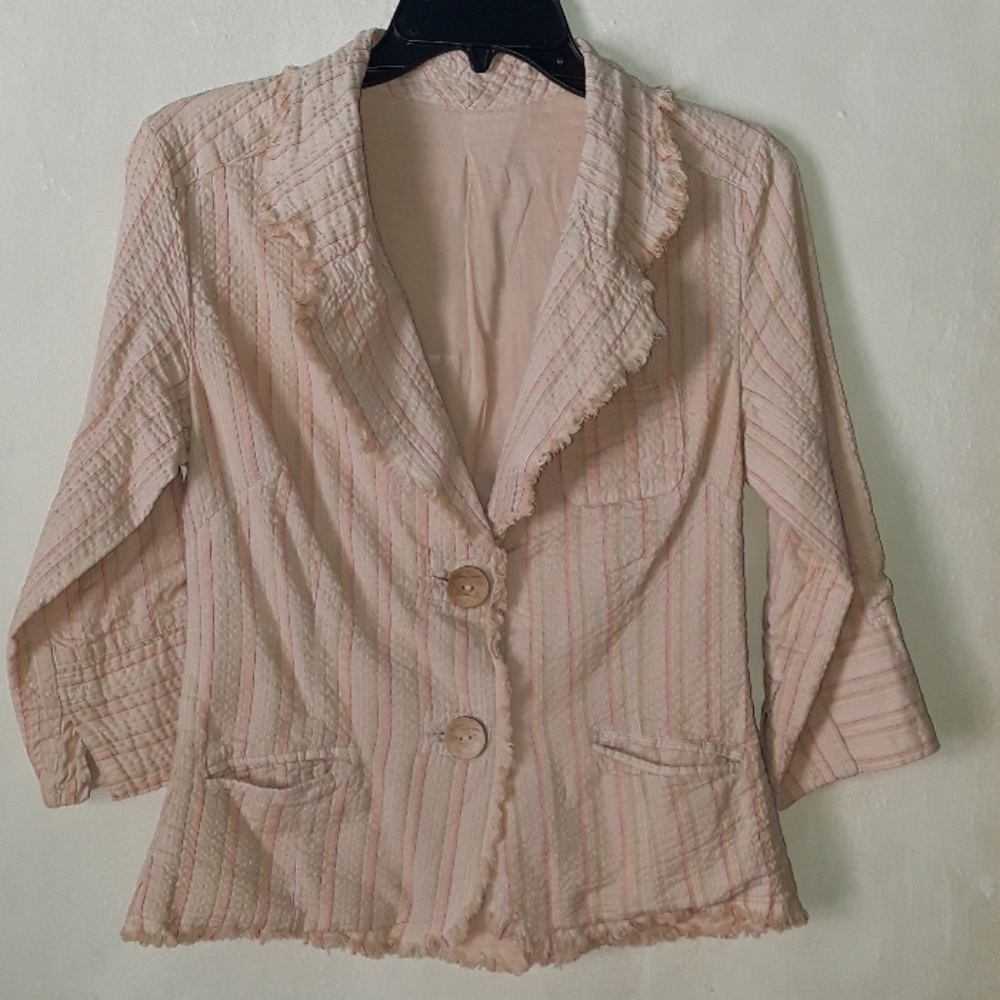 Multi Color Cotton Blazer